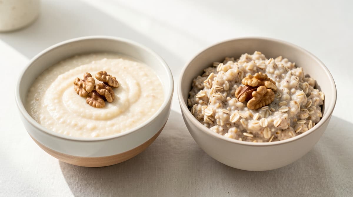 Cream of Wheat vs Oatmeal: Fiber, Protein & Which Is Better for Weight Loss