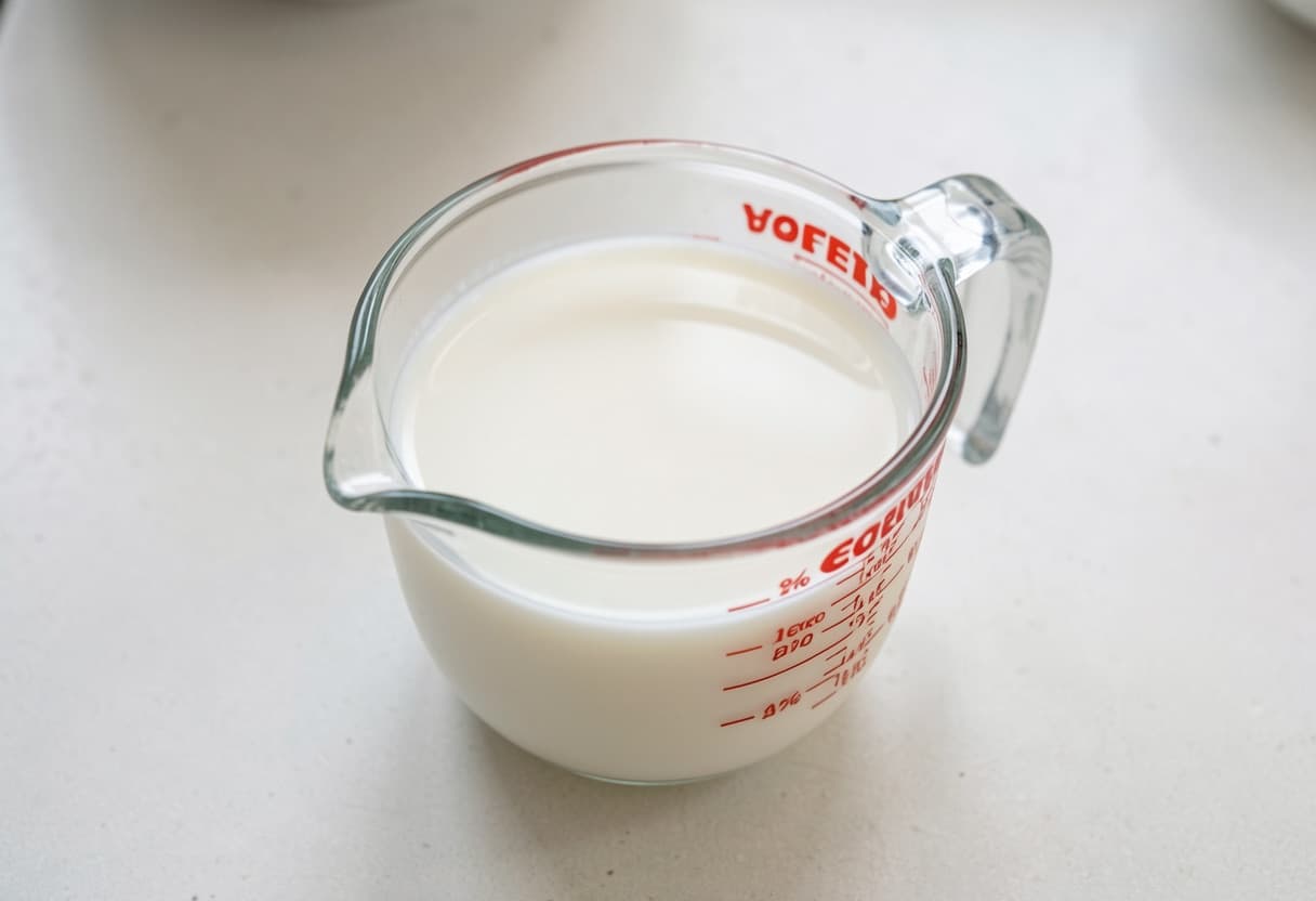 1/2 Cup 2% Milk