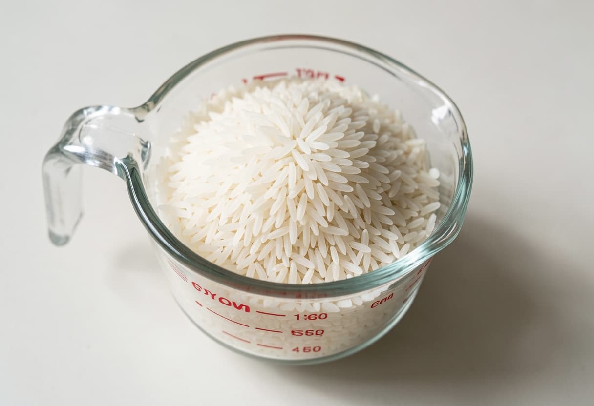 1 Cup Dry White Rice