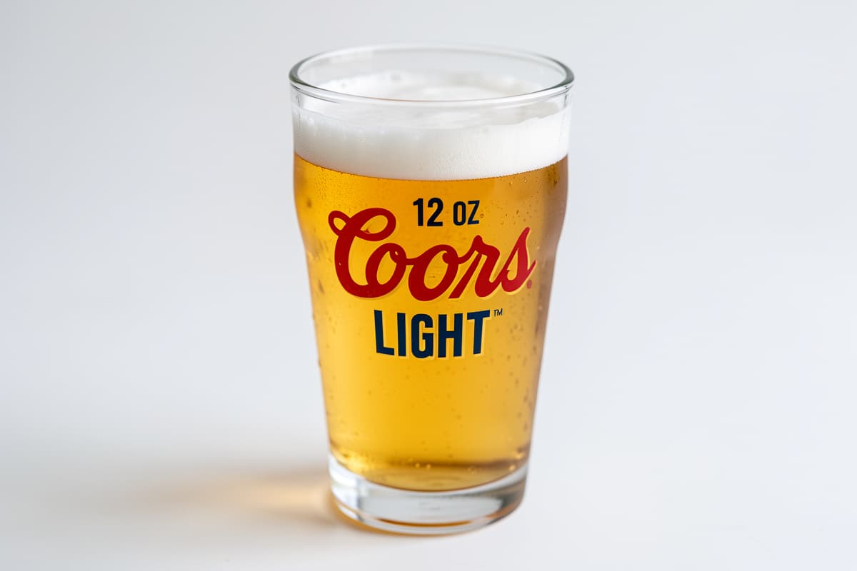12 Oz Coors Light Beer