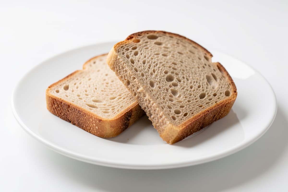 2 Slices White Bread