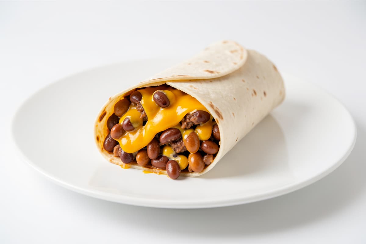 Bean And Cheese Burrito