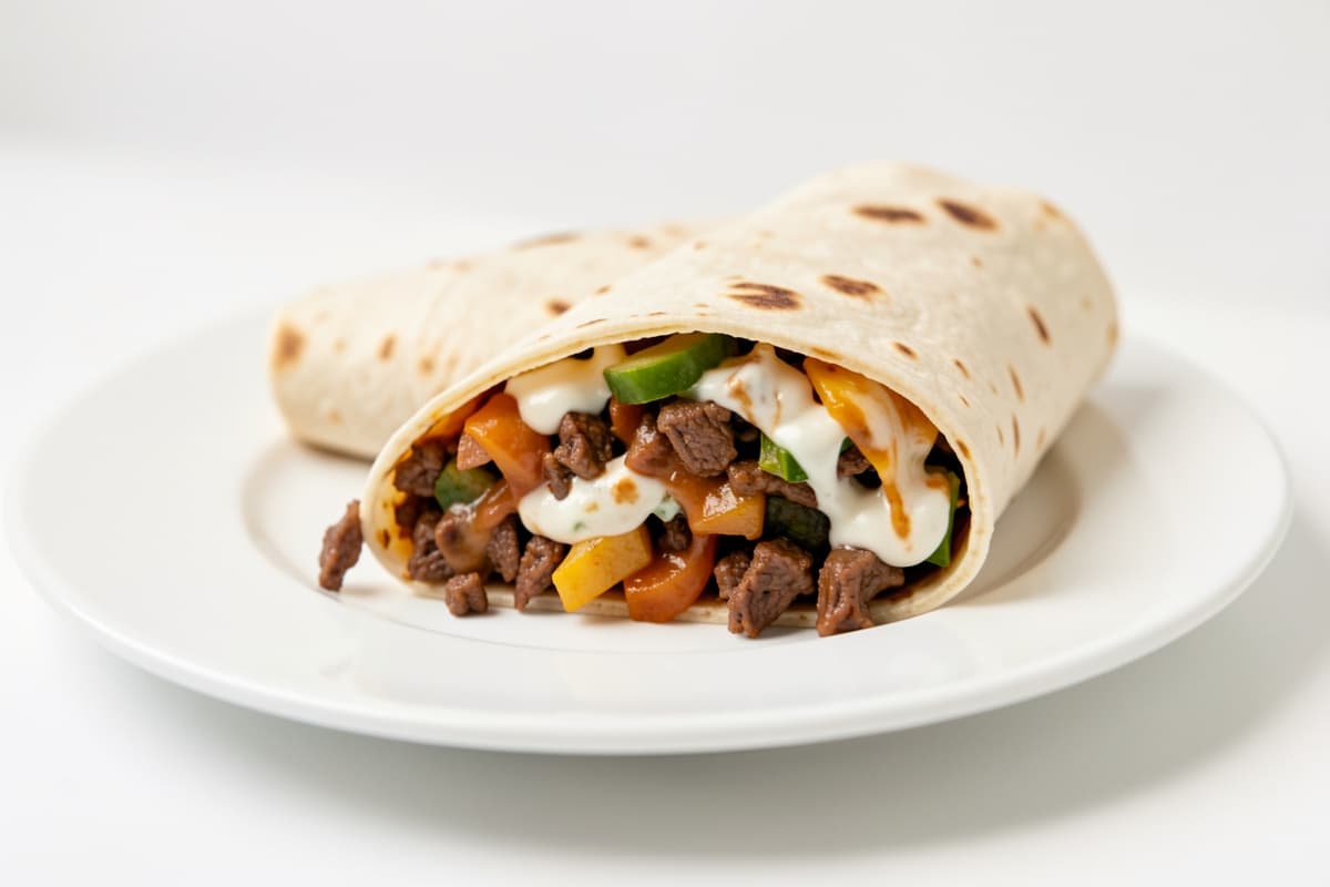 Beefy 5 Layer Burrito