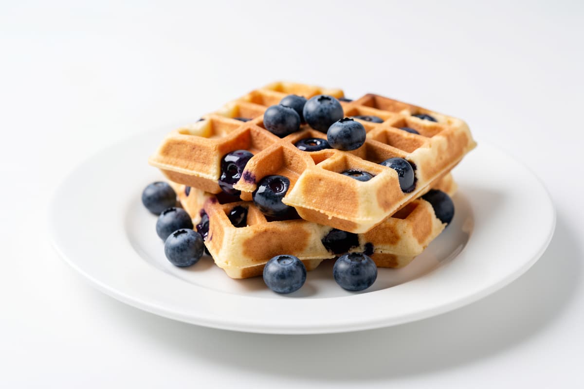 Blueberry Eggo Waffles