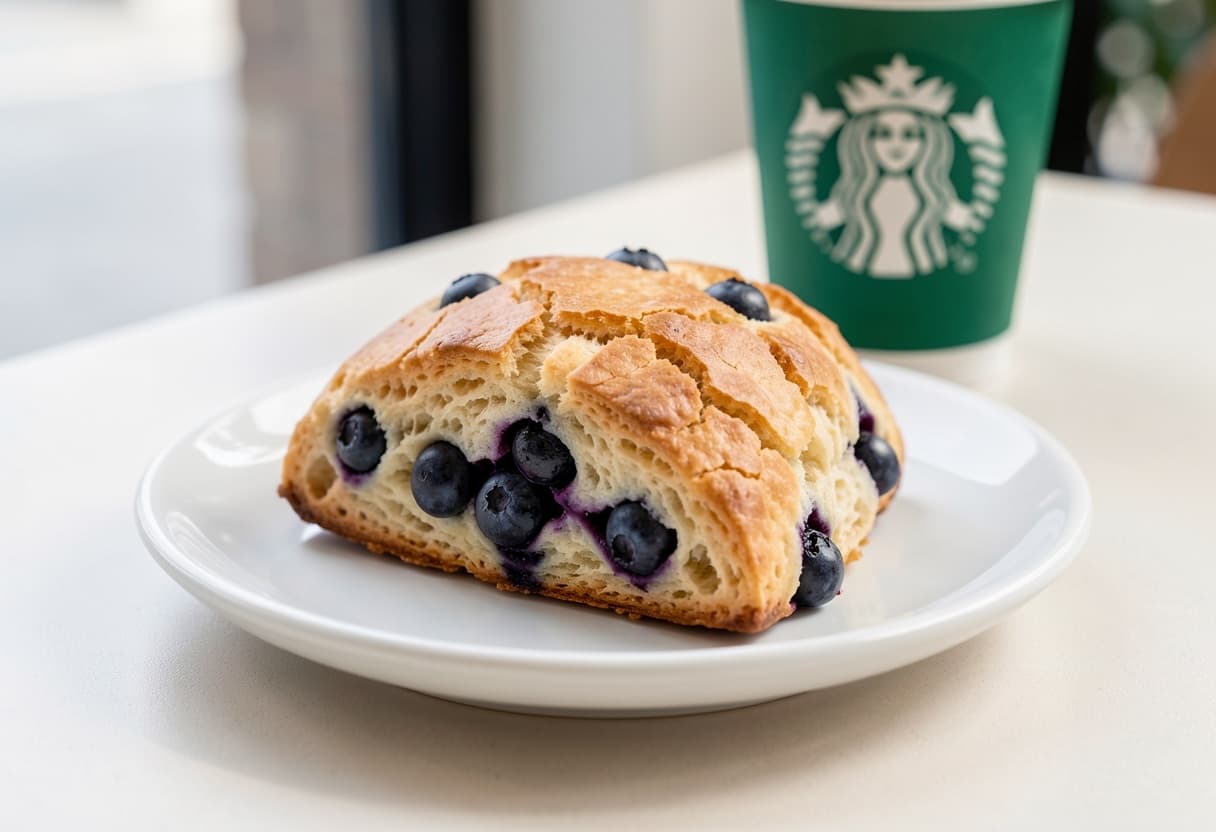 Starbucks Blueberry Scone