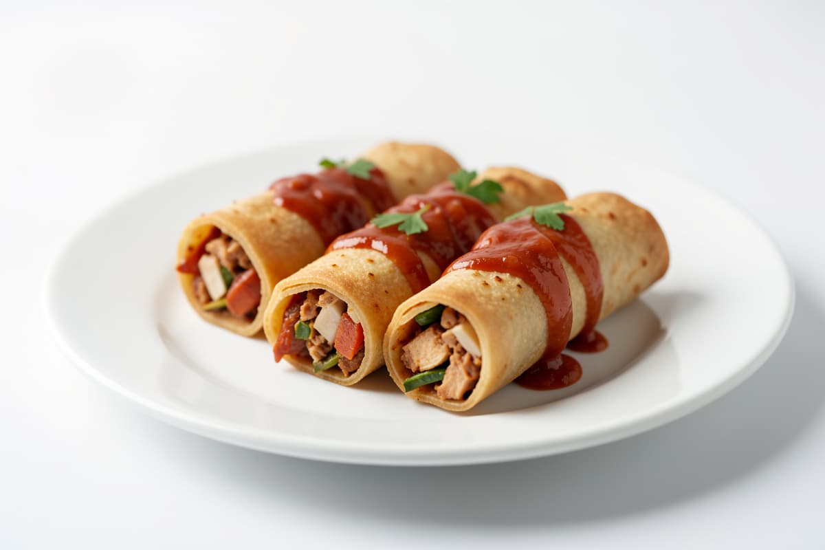 Buffalo Chicken Rollers 711