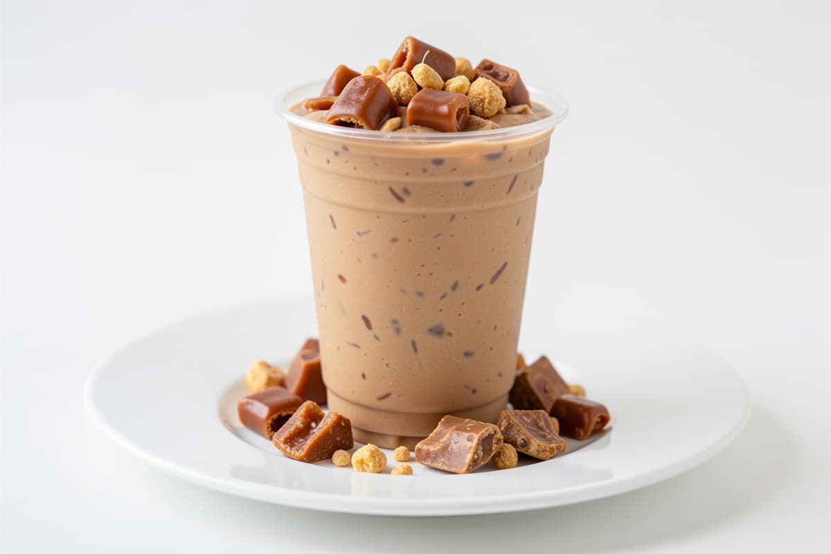 Caramel Ribbon Crunch Frappuccino