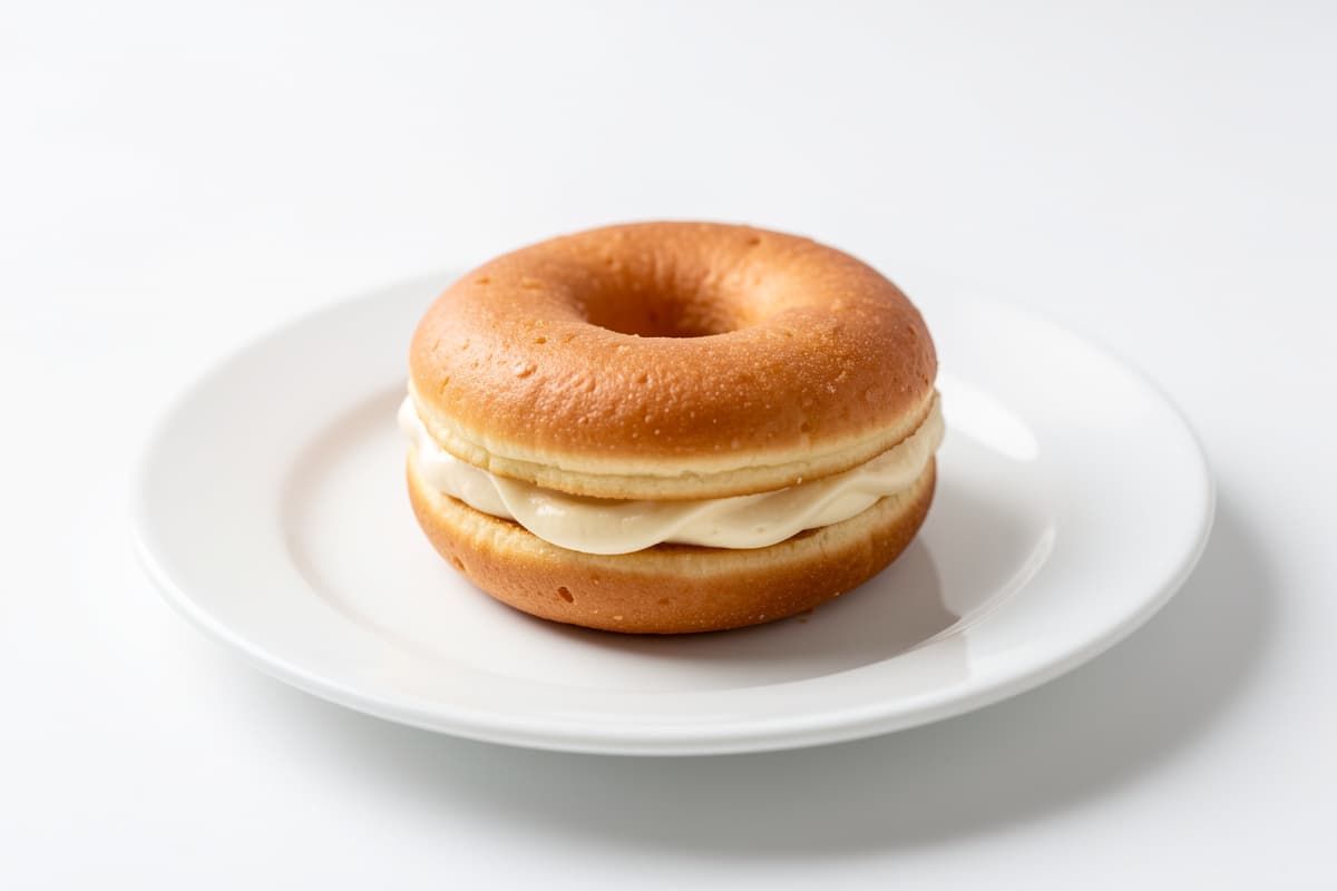 Cream Filled Donut