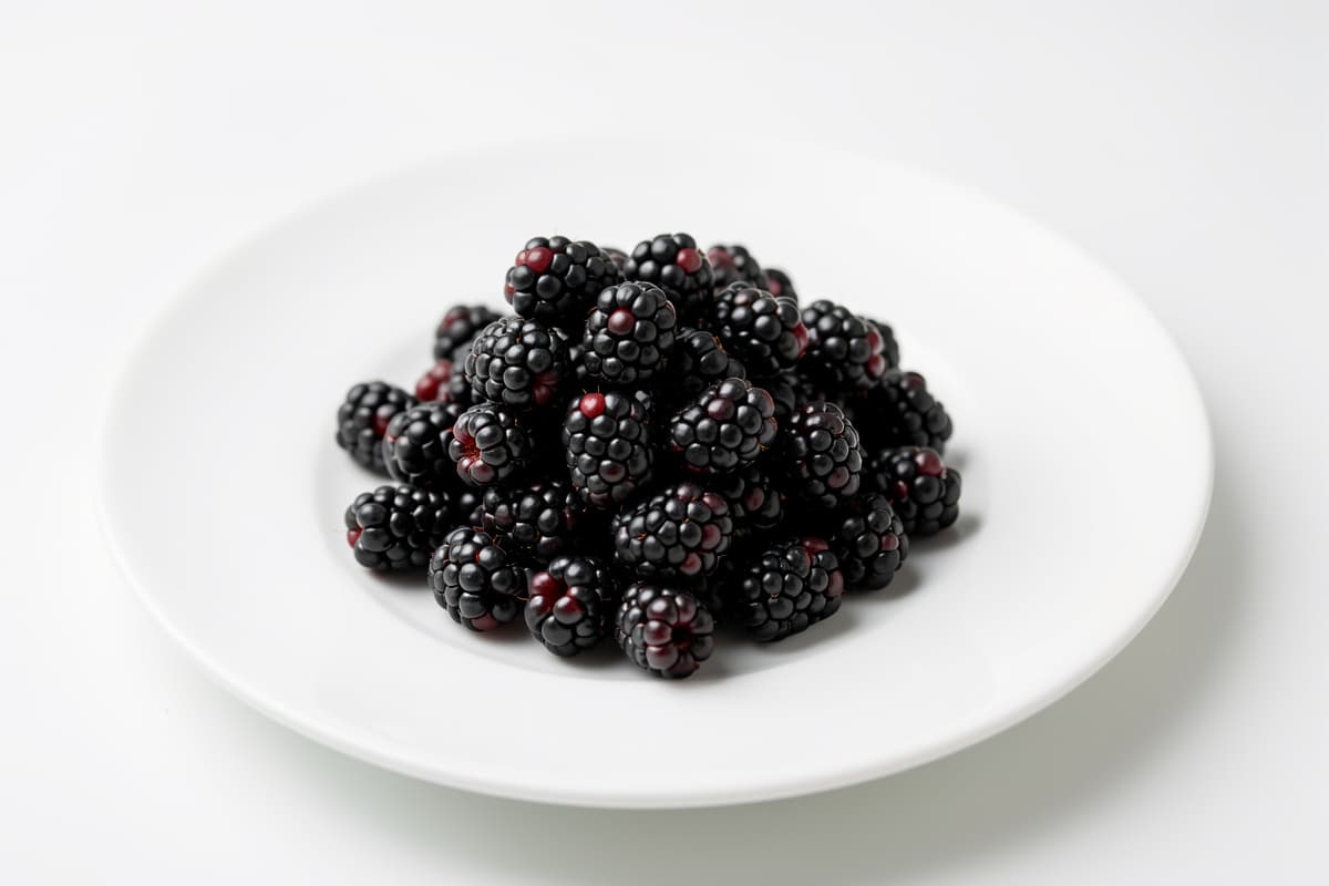 Cup Of Blackberries