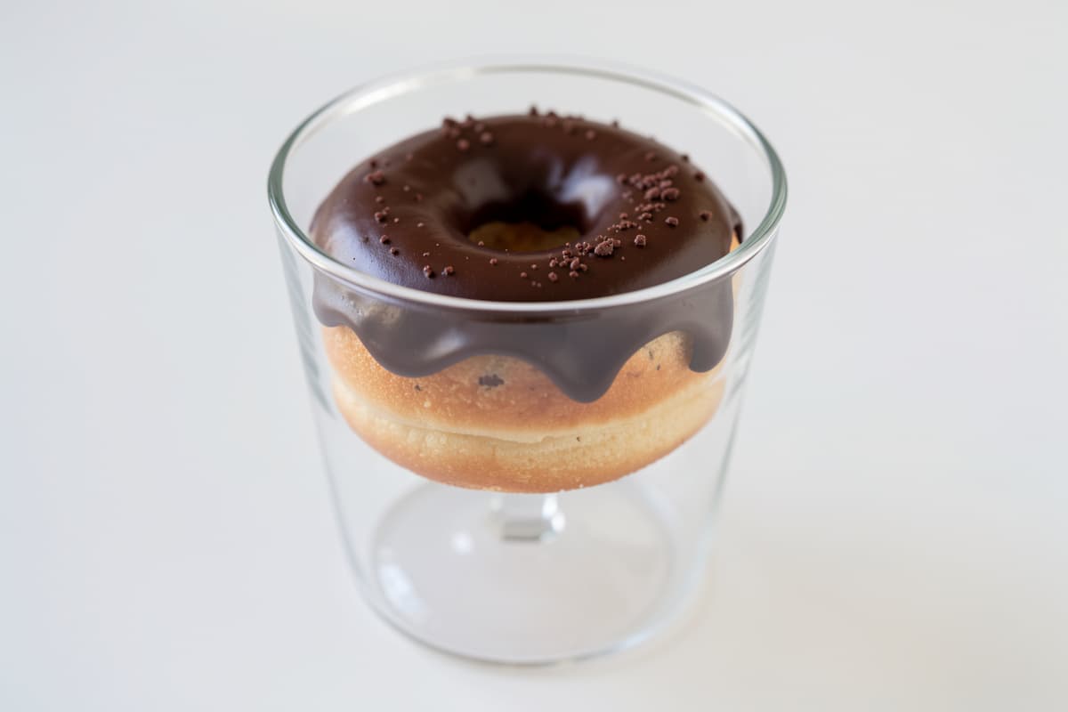 Donut With Chocolate Frosting