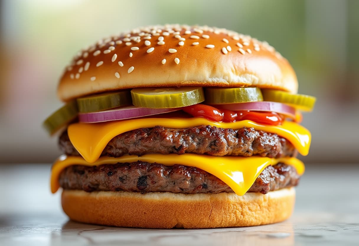 McDonald's Double Cheeseburger