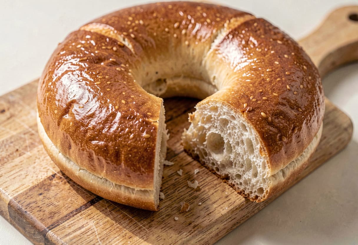 Einstein Bros Plain Bagel