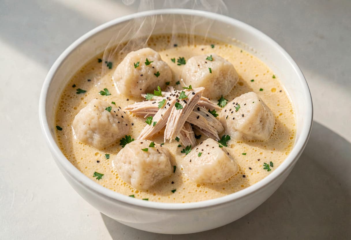 Chicken and Dumplings (Homestyle)