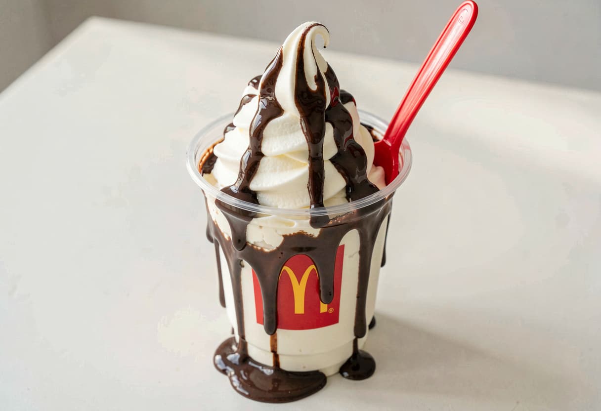 McDonald's Hot Fudge Sundae