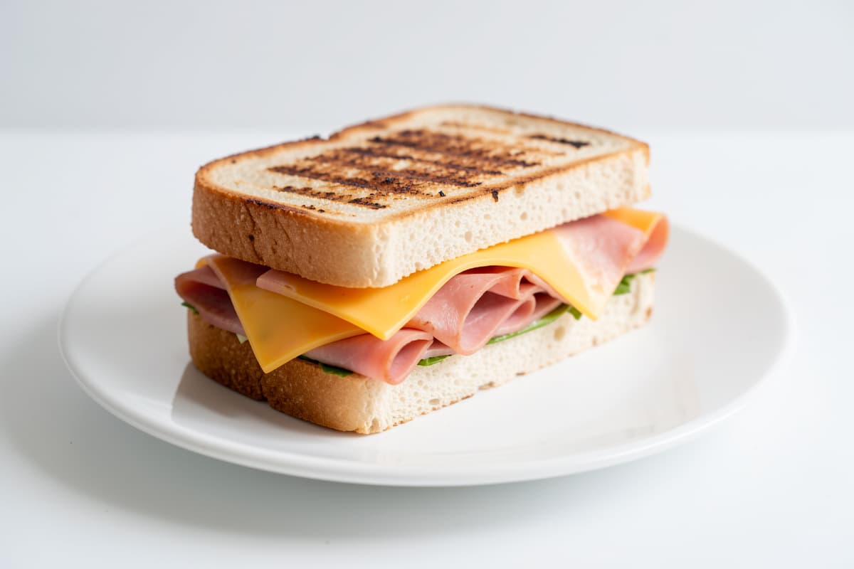 Grilled Ham And Cheese Sandwich