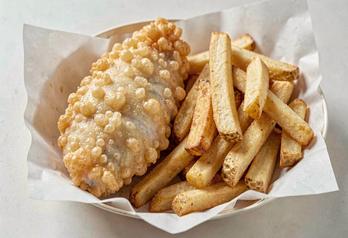 Haddock and Chips (British Fish and Chips)