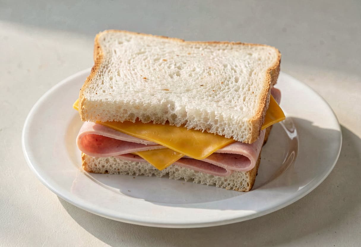 Ham Sandwich with Cheese