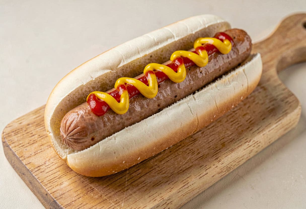 Hot Dog on Bun