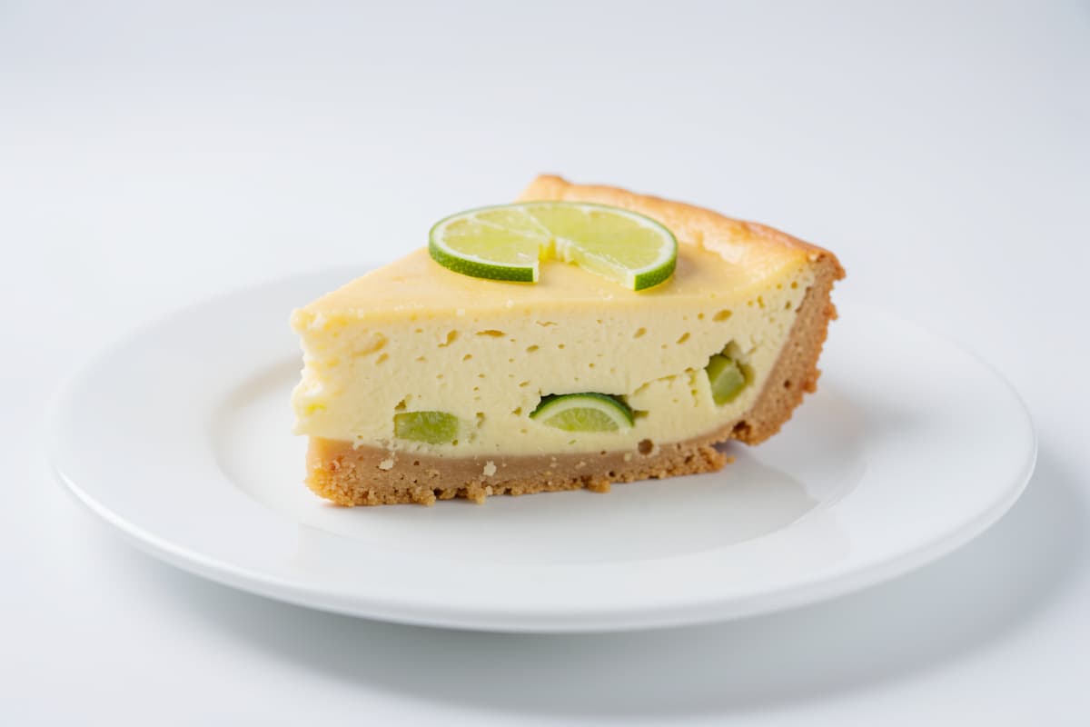 Key Lime Pie Slice