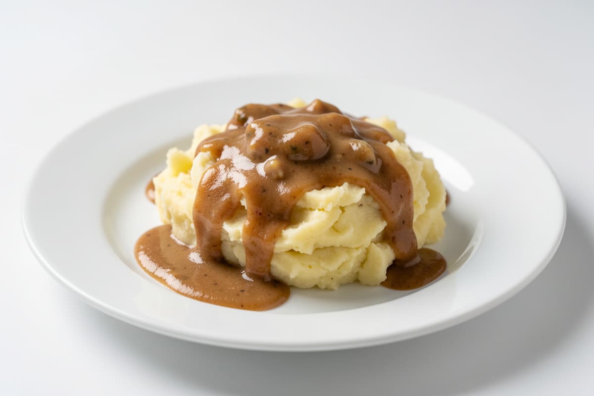 Mashed Potatoes And Gravy