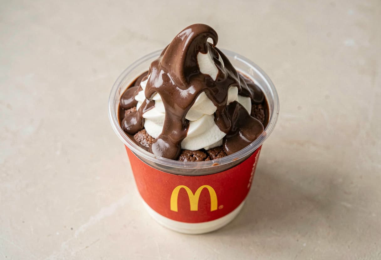McDonald's Hot Fudge Sundae