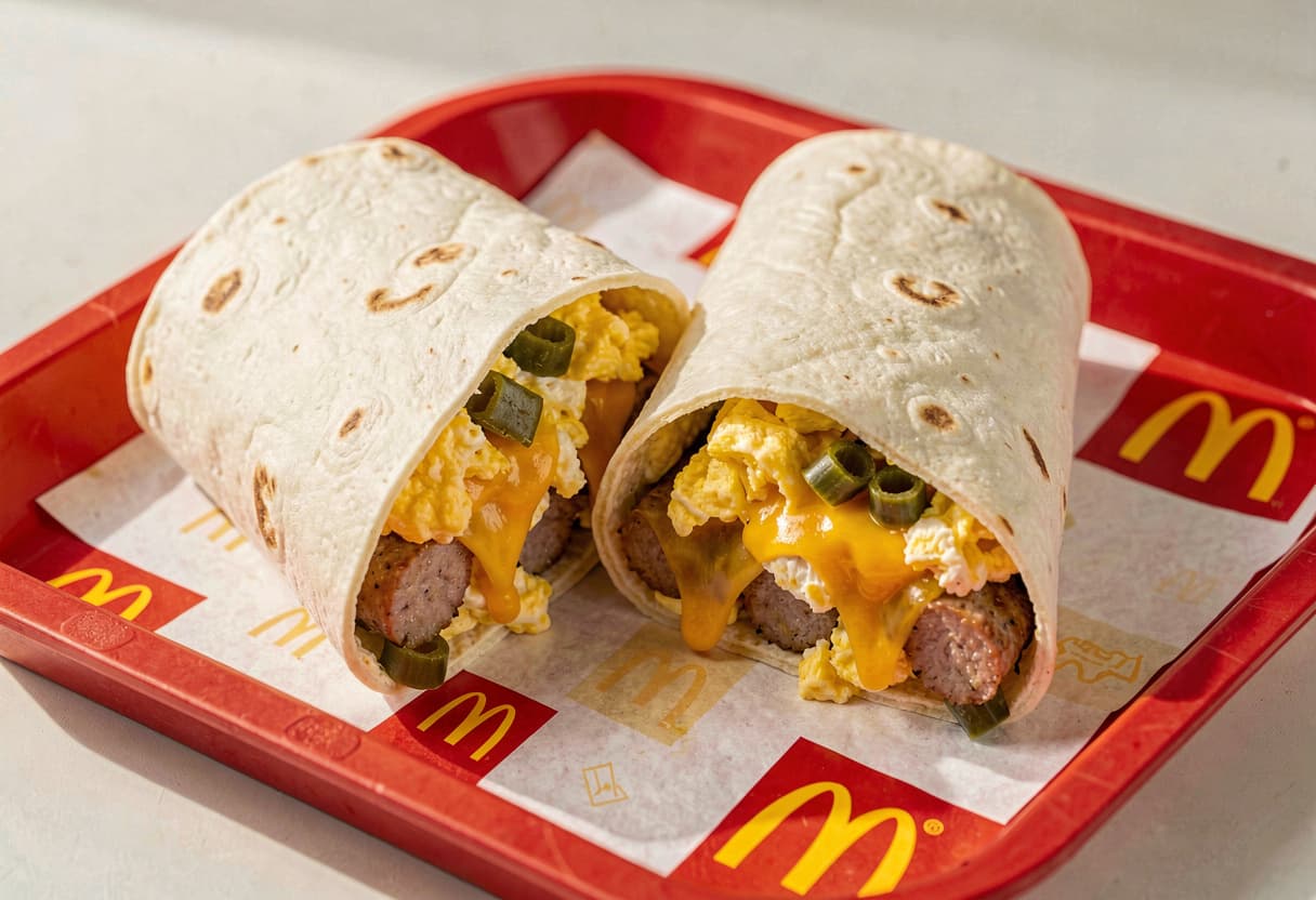 McDonald's Sausage Burrito
