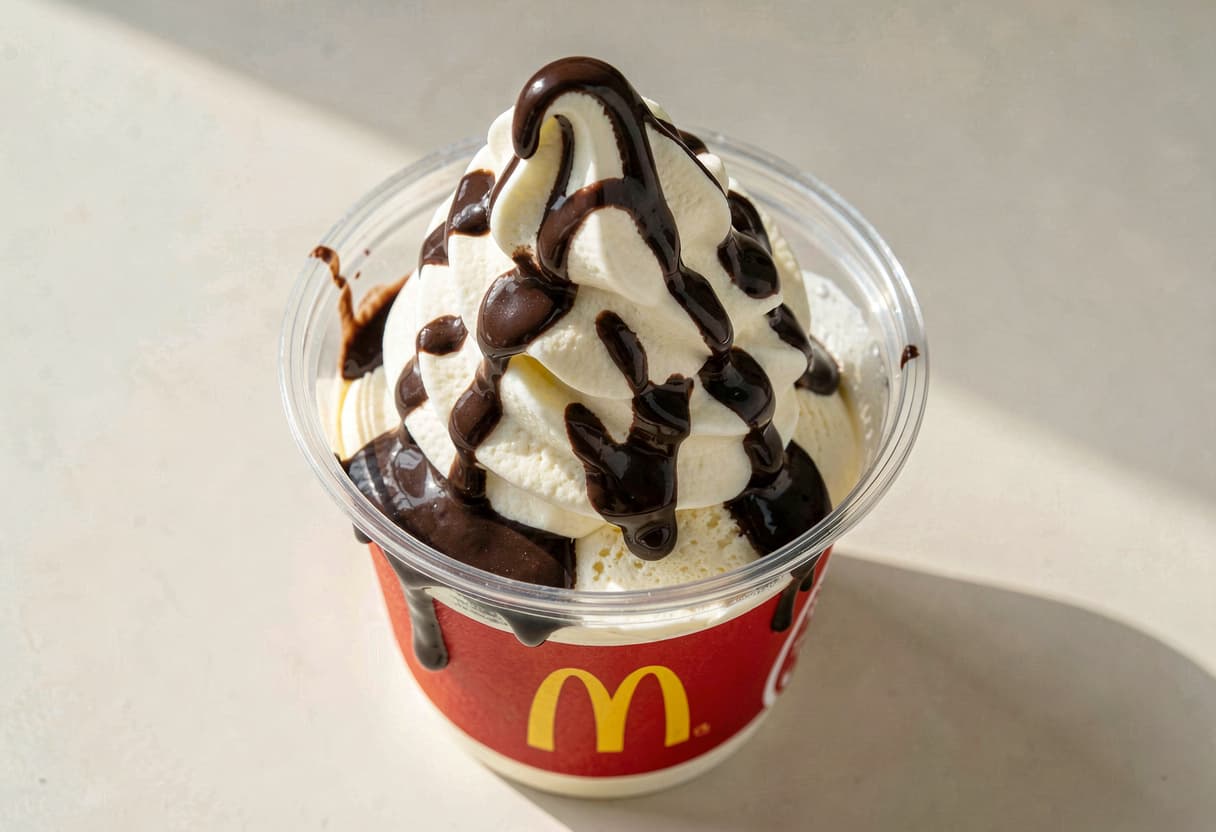 McDonald's Hot Fudge Sundae