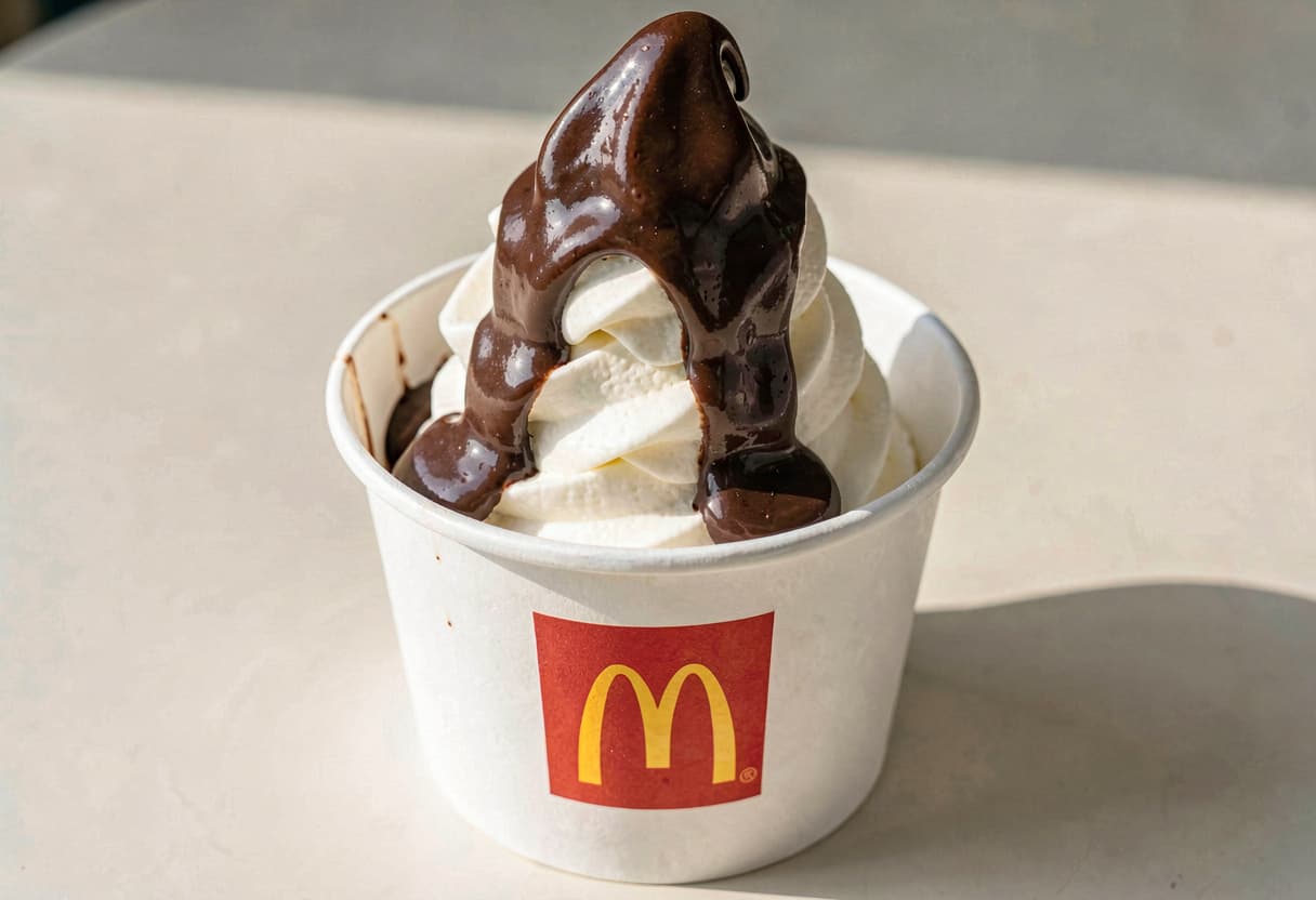 McDonald's Hot Fudge Sundae