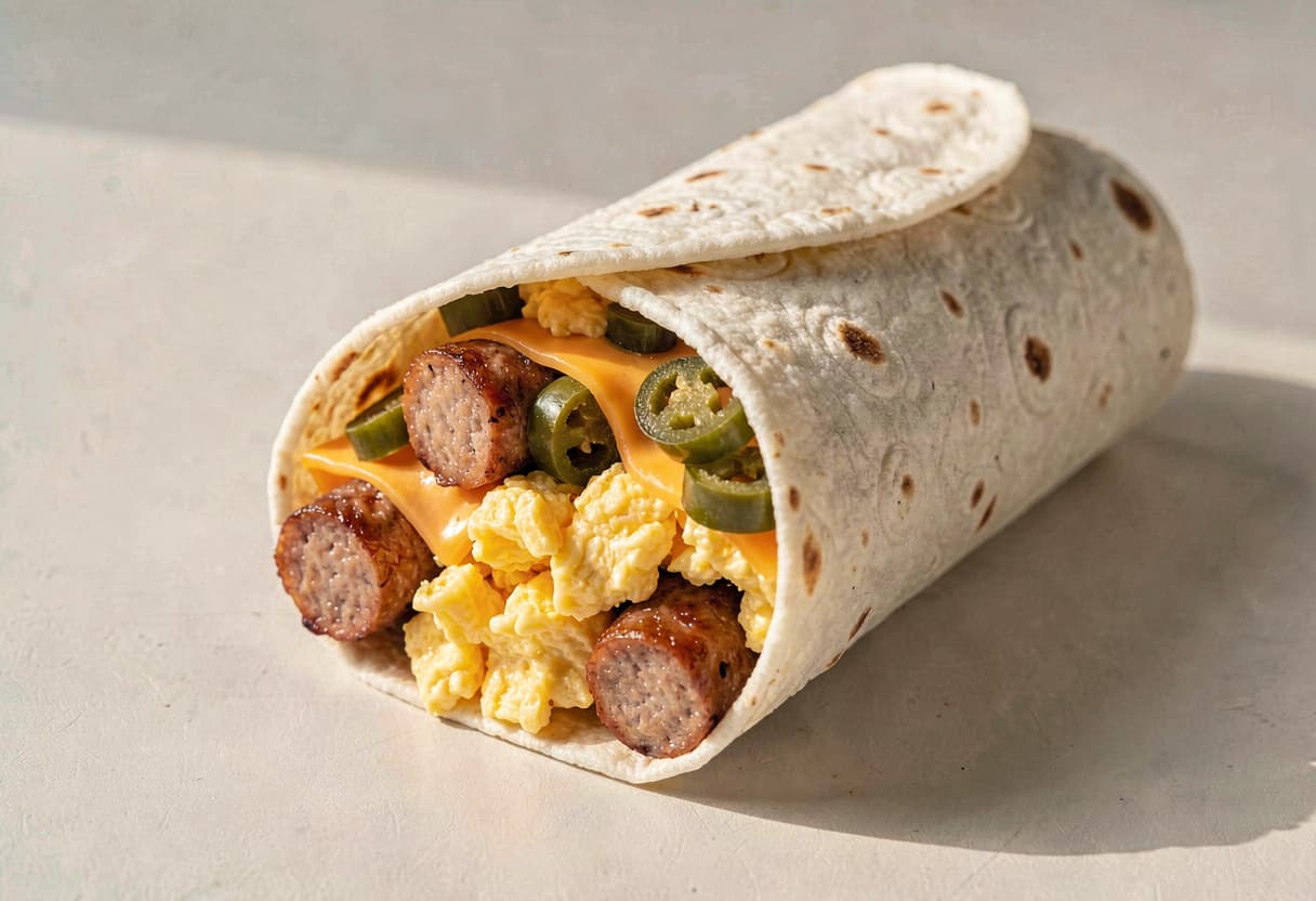 McDonald's Sausage Burrito