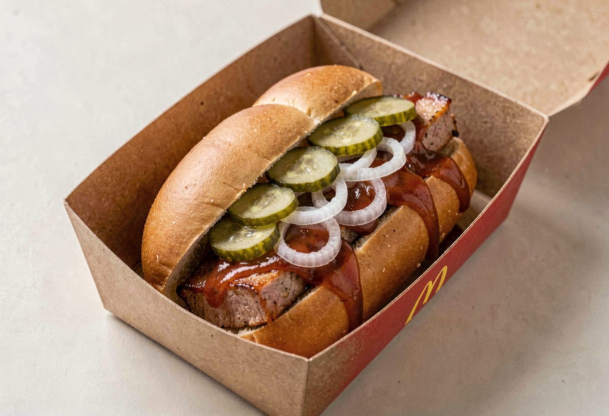 McDonald's McRib Sandwich