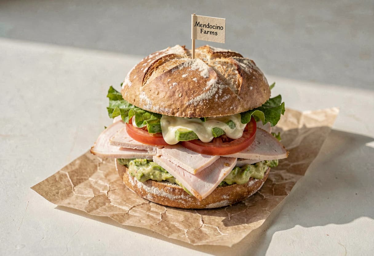 Mendocino Farms Turkey Avocado Sandwich