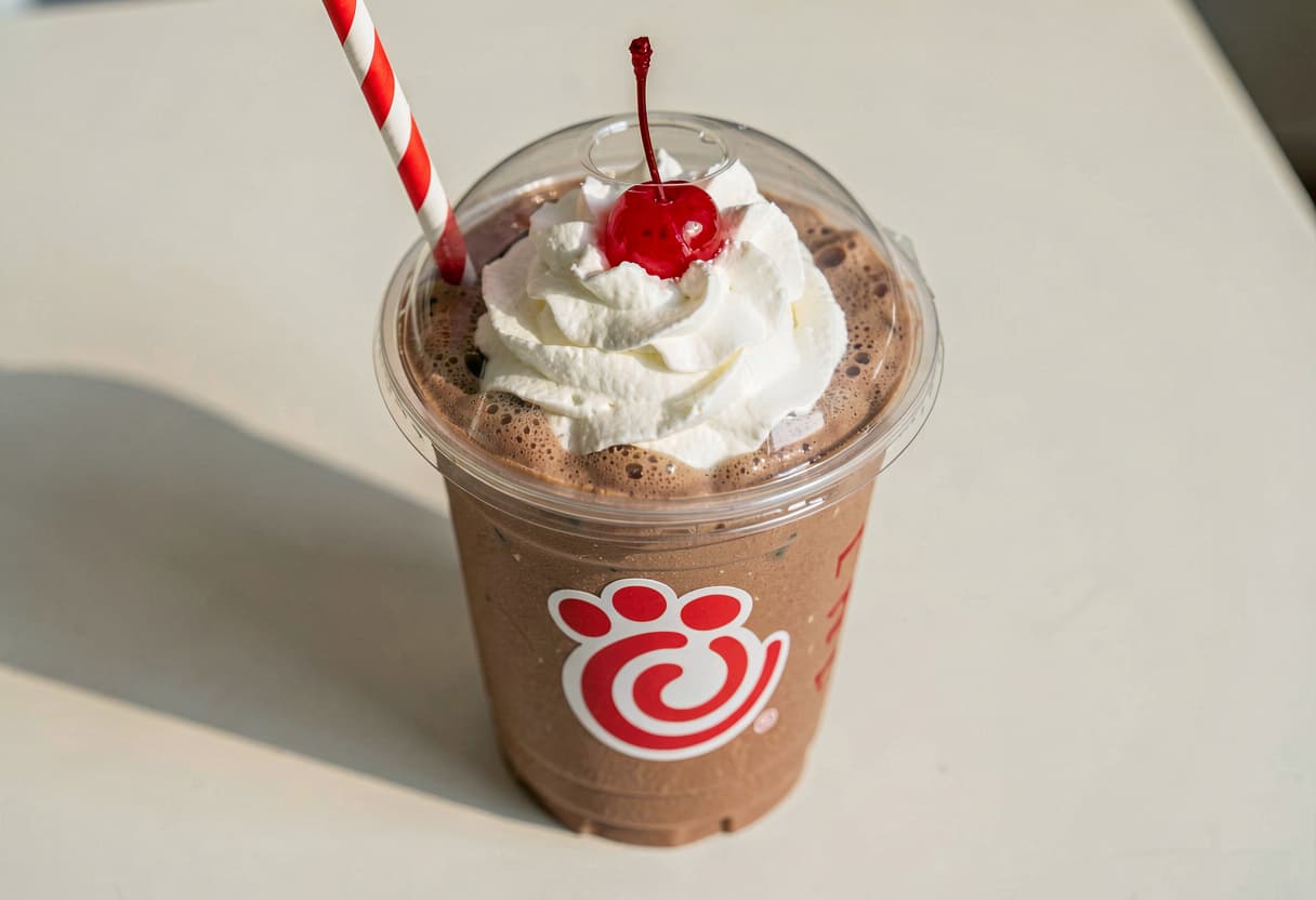 Chick-fil-A Chocolate Milkshake Large