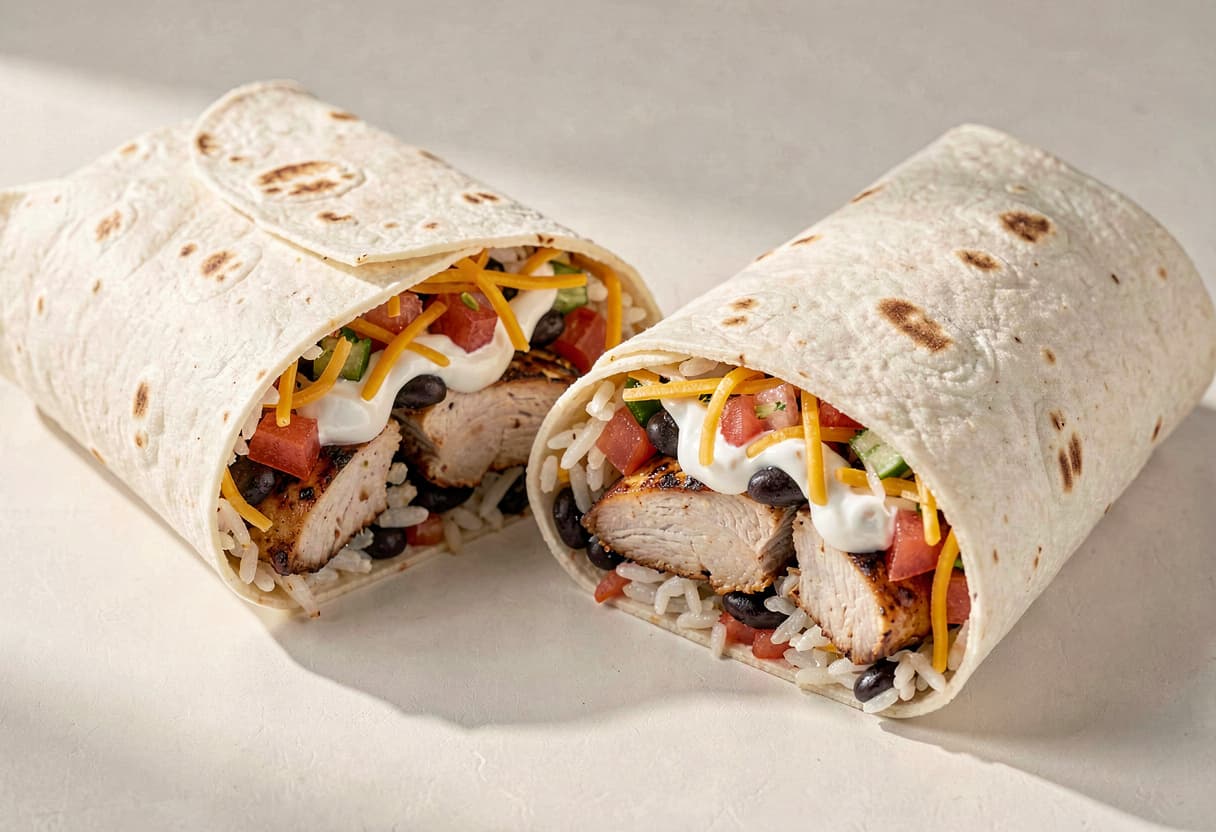 Moe's Southwest Grill Chicken Burrito