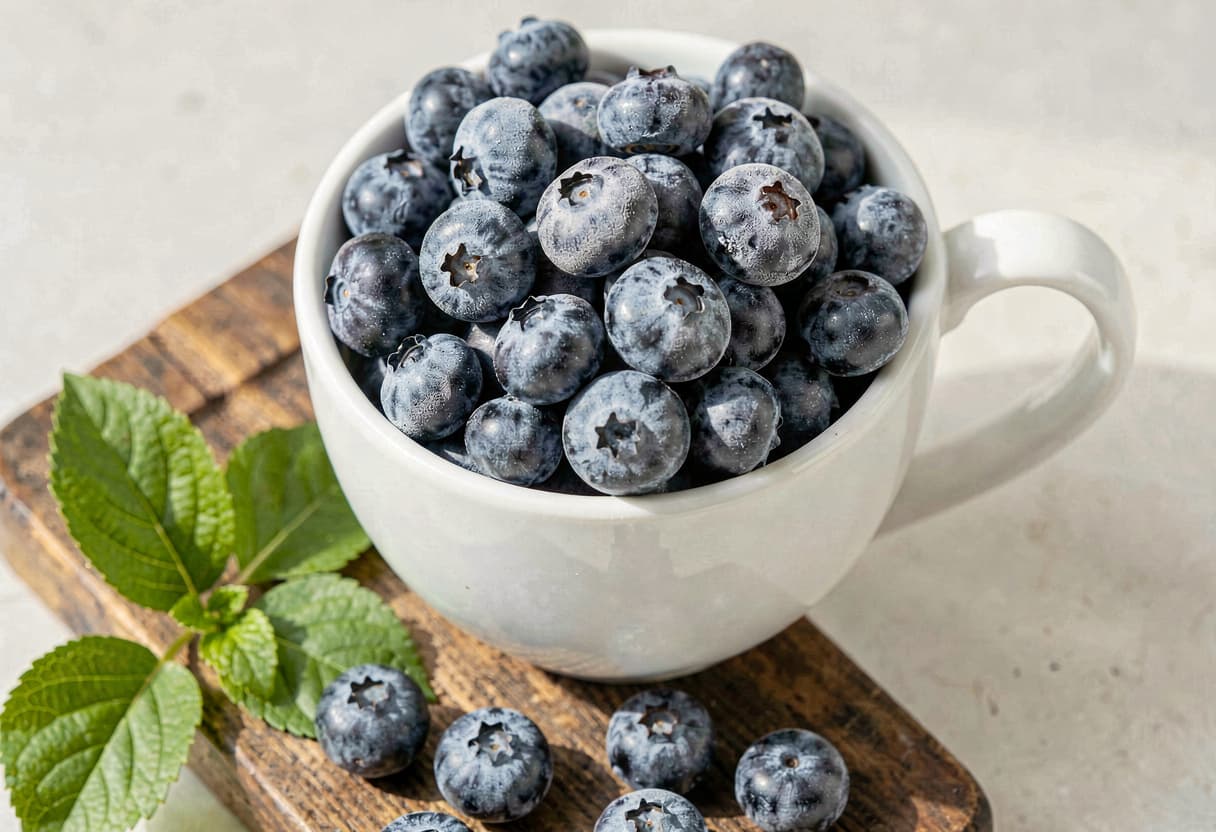 1 Cup Blueberries