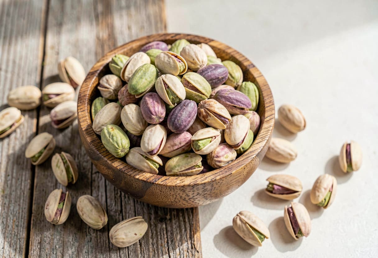 Pistachios (dry roasted, shelled)