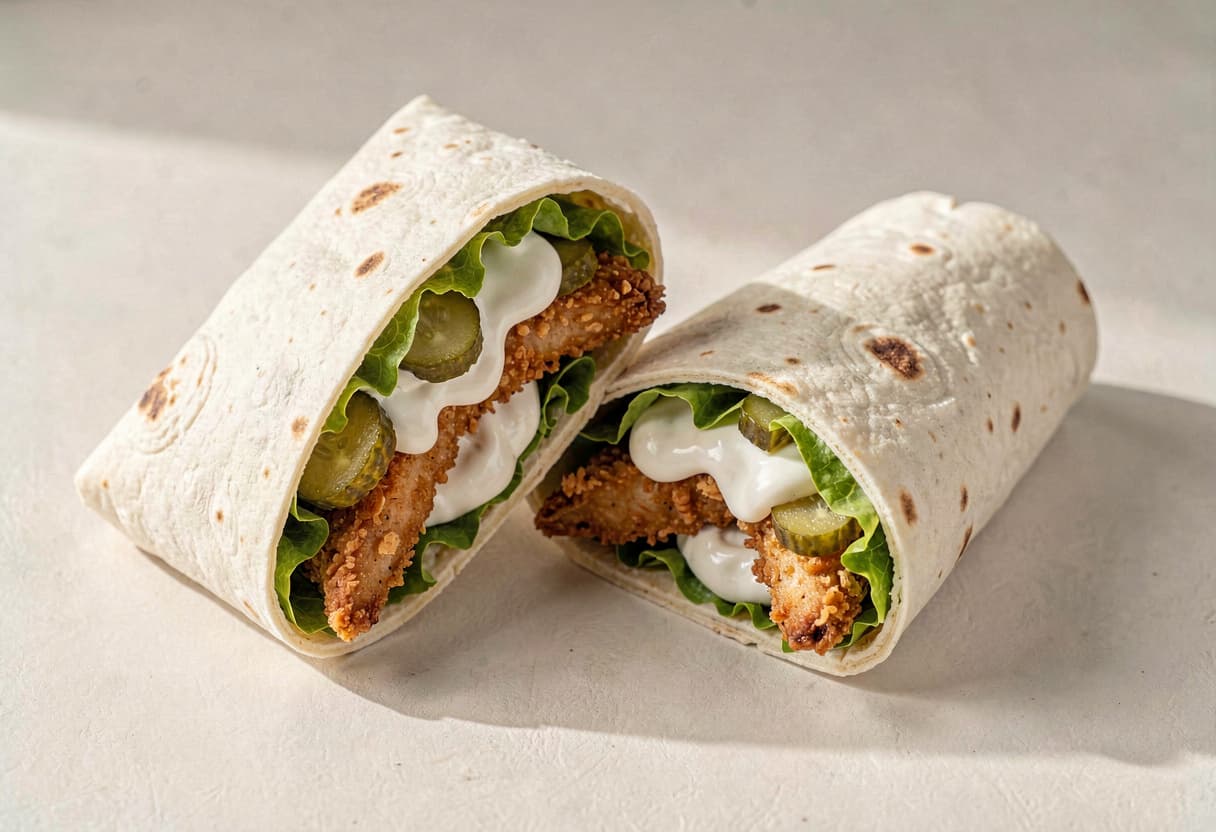 Popeyes Chicken Wrap