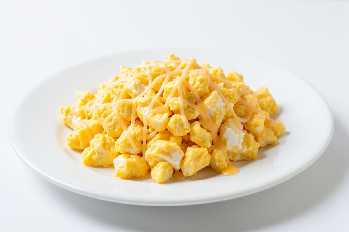 Scrambled Eggs And Cheese
