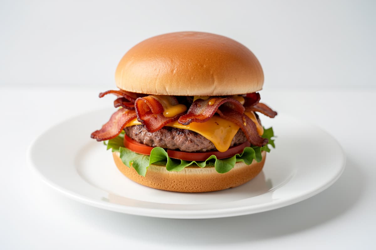 Sweet And Spicy Bacon Burger