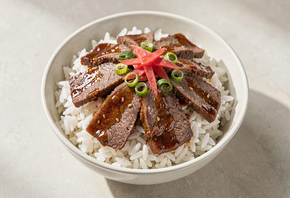 Yoshinoya Beef Bowl (Gyudon, Regular)
