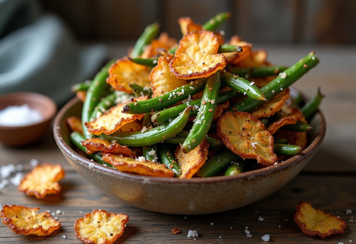 Crispy Green Bean Chips