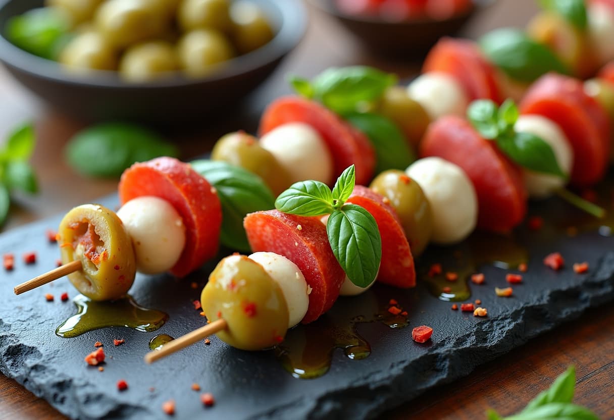 Keto Antipasto Bites