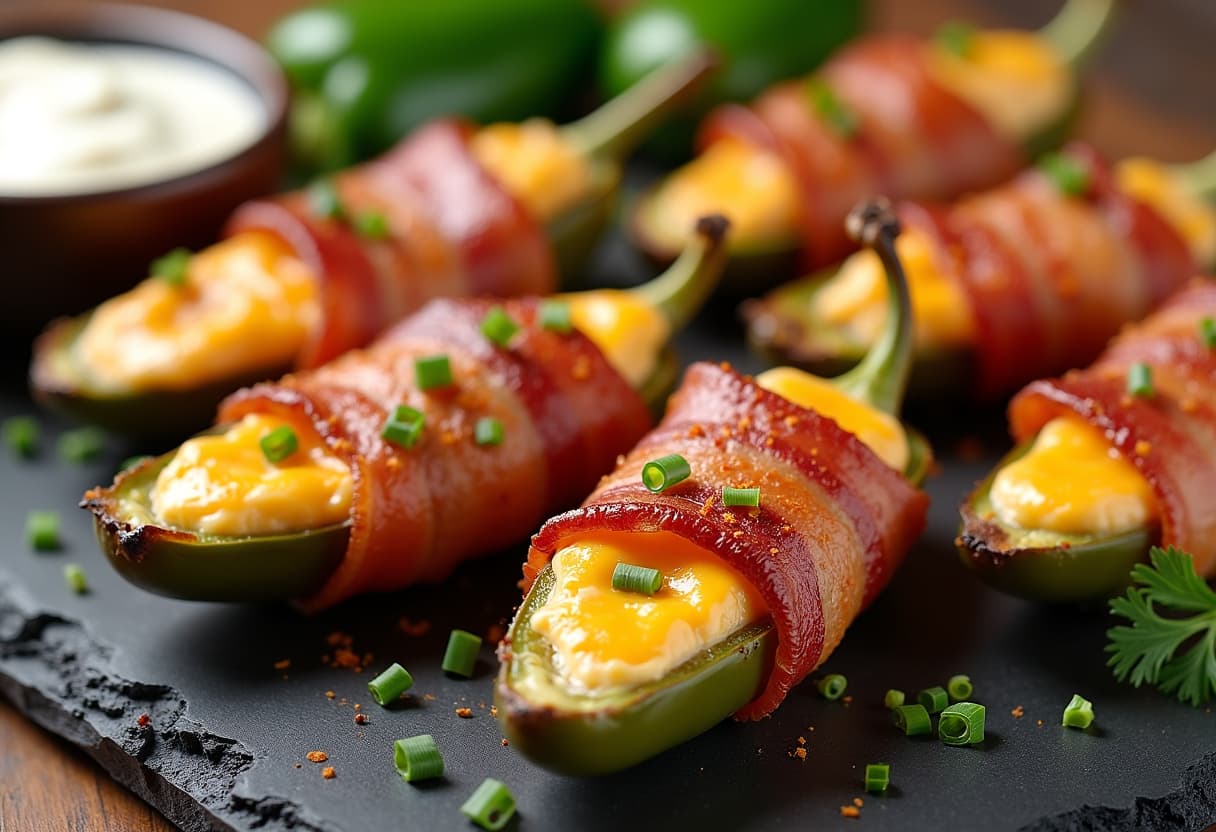 Keto Bacon Wrapped Jalapenos
