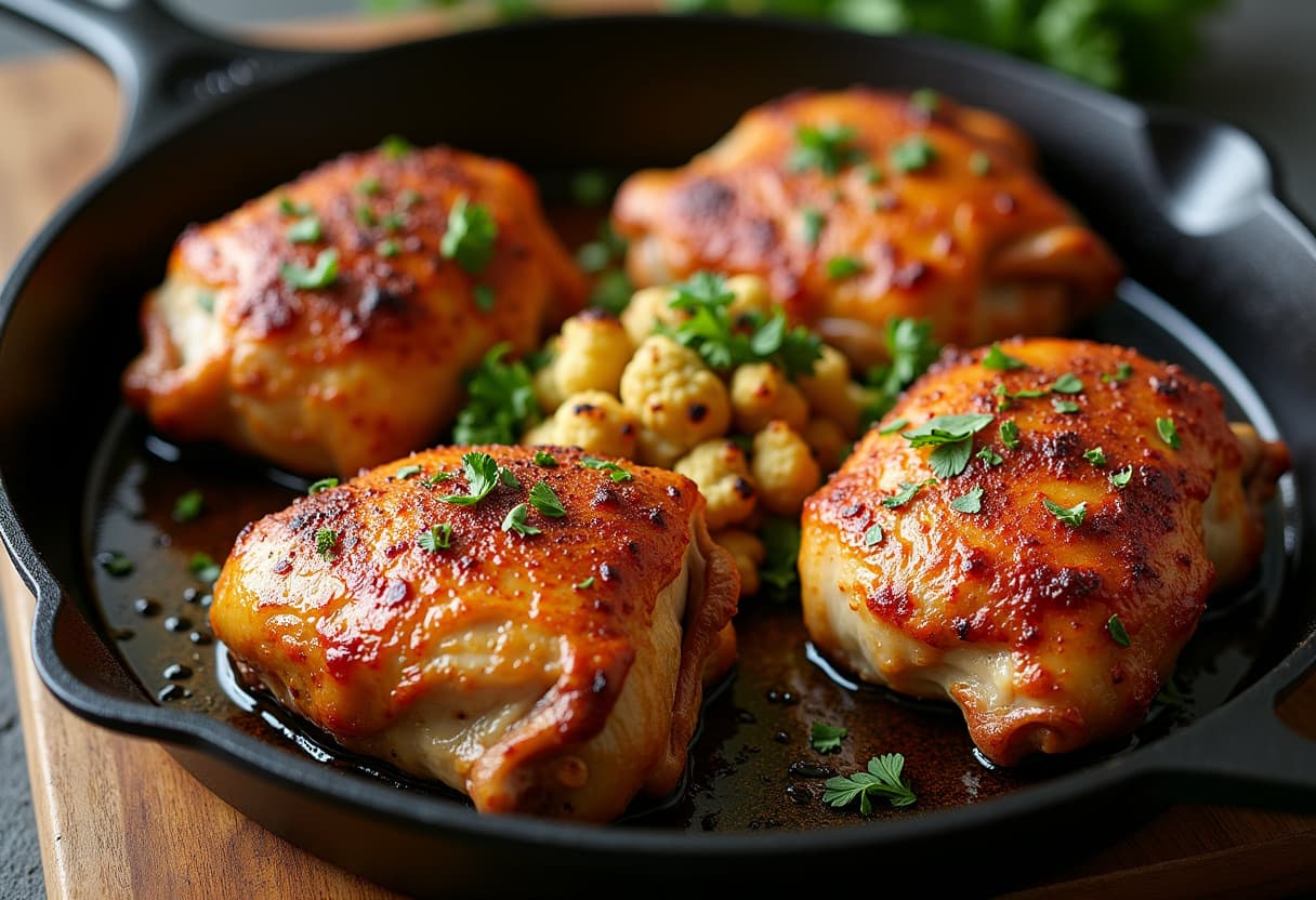 Keto Baked Chicken Thighs