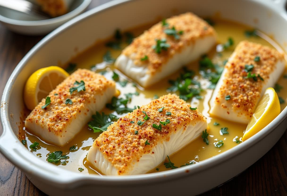 Keto Baked Cod