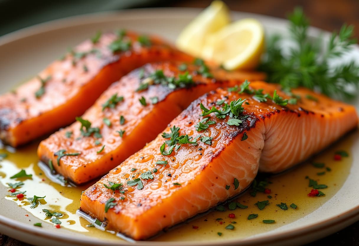 Keto Baked Salmon