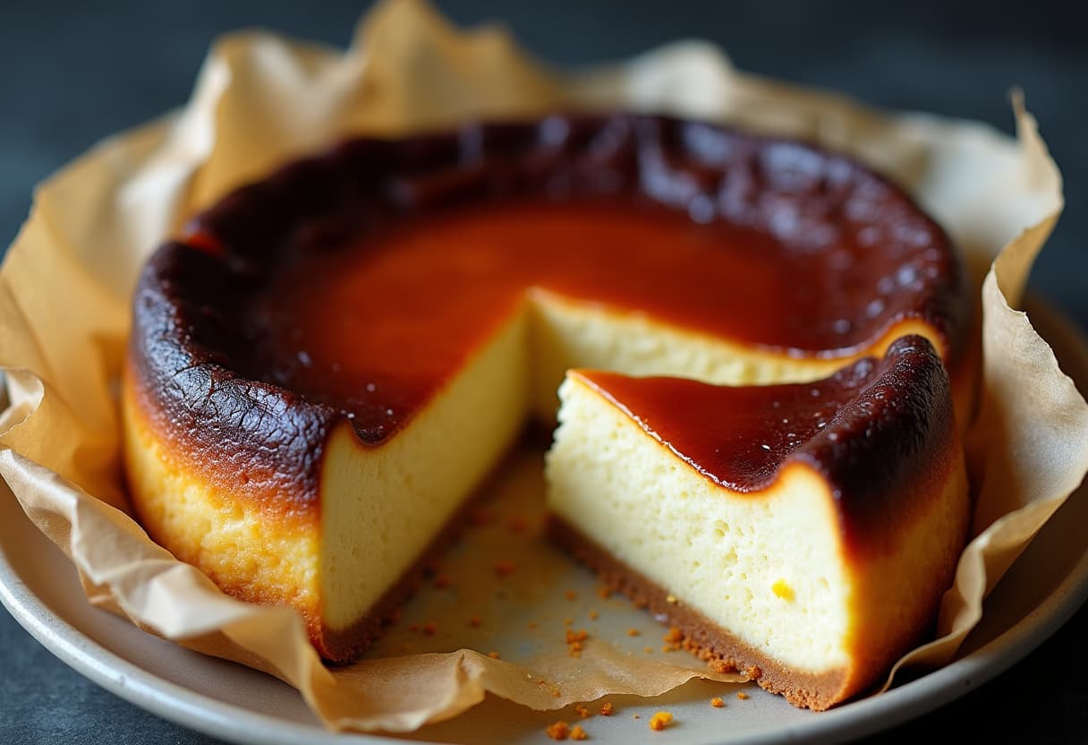 Keto Basque Cheesecake