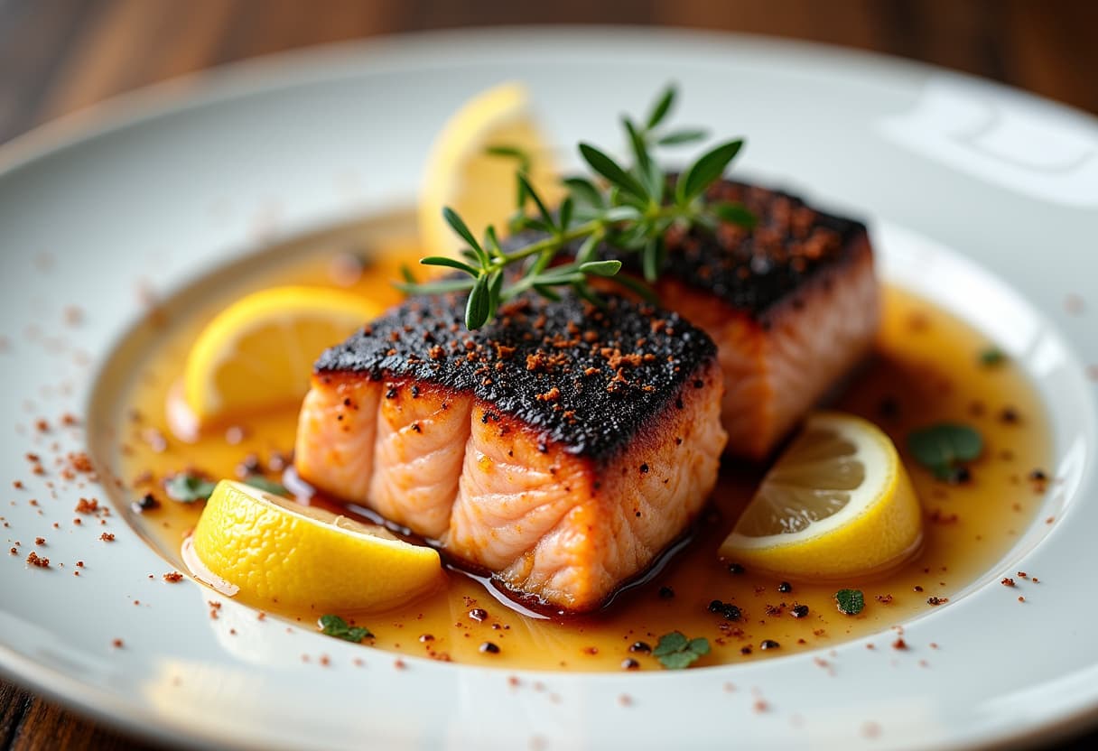 Keto Blackened Salmon