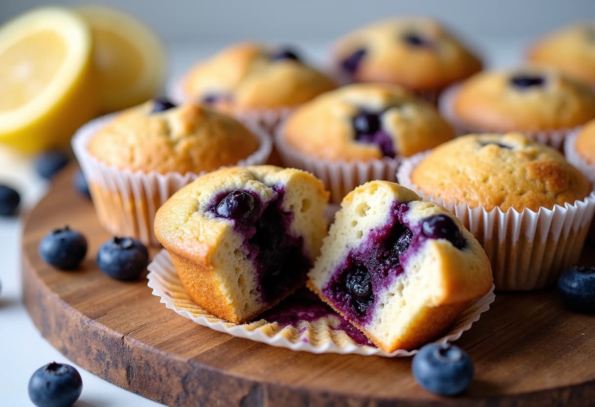 Keto Blueberry Muffins