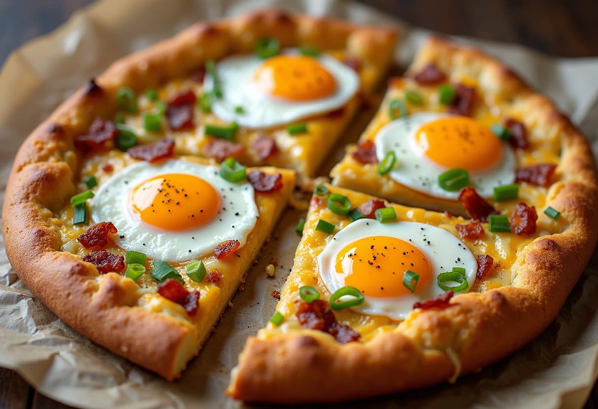 Keto Breakfast Pizza