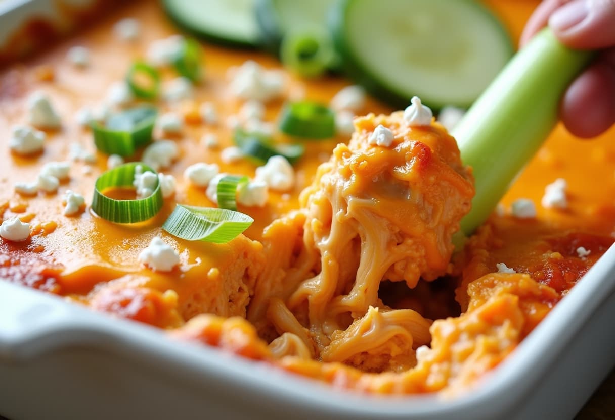 Keto Buffalo Chicken Dip
